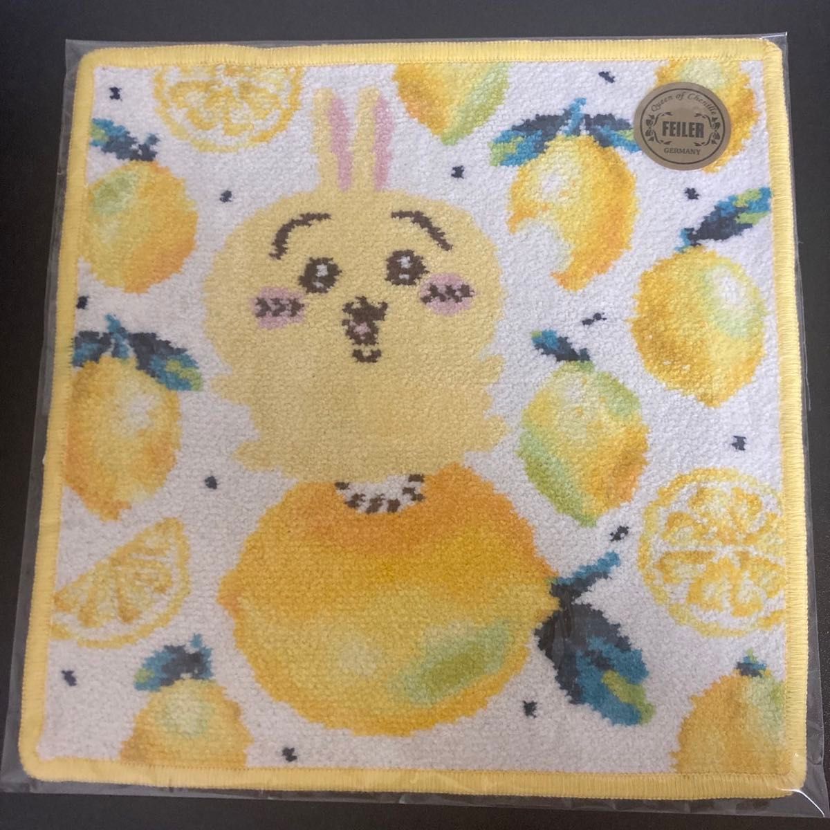 フェイラー ちいかわ うさぎ レモンドット ハンカチ|Yahoo フェイラー ちいかわ うさぎ レモンドット ハンカチ|Yahoo