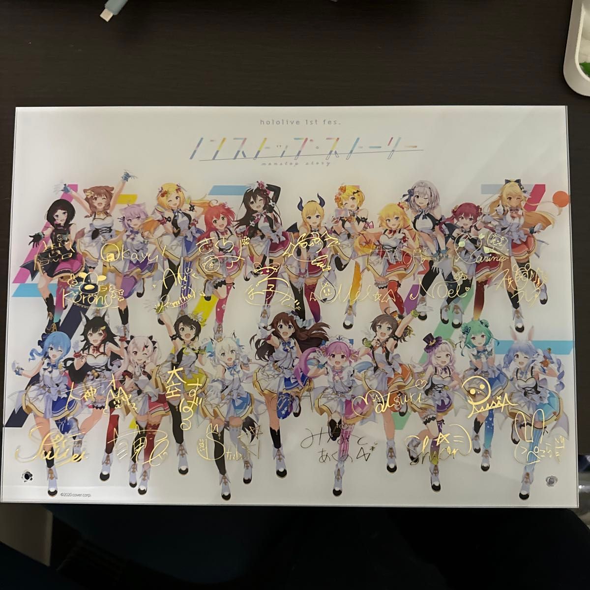 ホロライブ記念アクリルパネル【ホロライブ1st fes ノンストップ ホロライブ記念アクリルパネル【ホロライブ1st fes ノンストップ