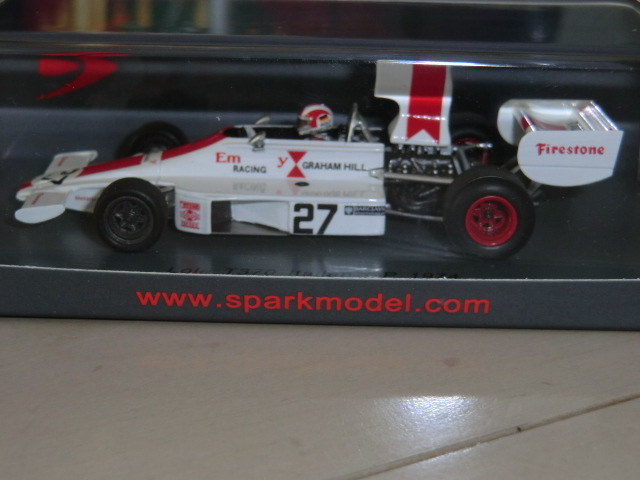 1/43 ローラ Lola T370 #27 Italian GP 1974 Rolf.Stomelen Embassyシール付の画像1