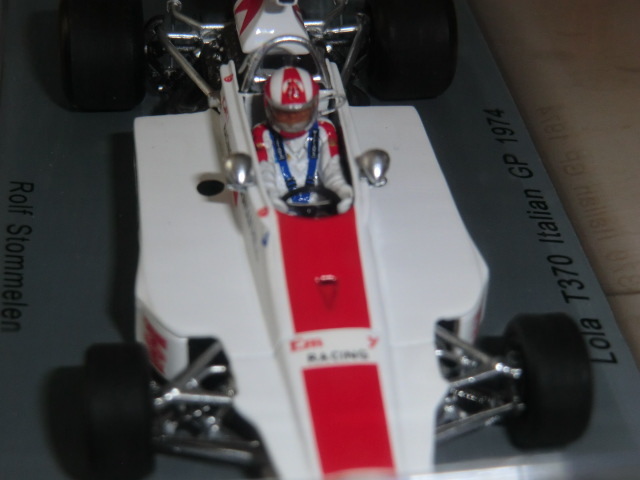 1/43 ローラ Lola T370 #27 Italian GP 1974 Rolf.Stomelen Embassyシール付の画像6