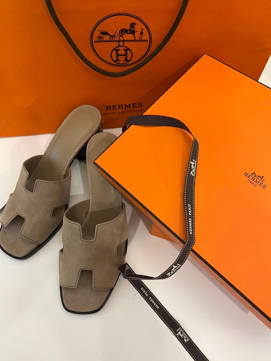 【シンプルかわいい】エルメス サンダル エリア60 新品未使用品】HERMES エルメス サンダル エリア60|Yahoo