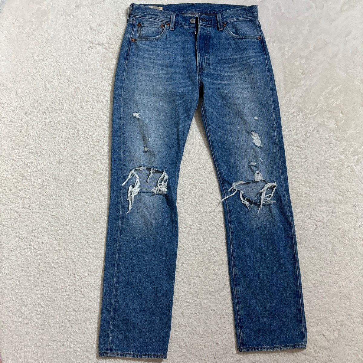 LEVI'S リーバイス 501 150周年記念 ダメージジーンズ デニム LEVI'S リーバイス 501 150周年記念 ダメージジーンズ デニム