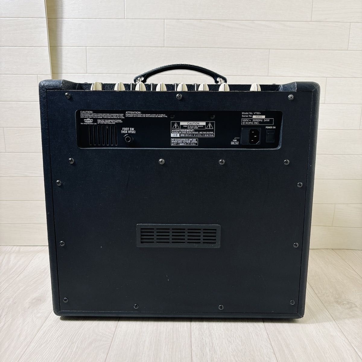 VOX VT80+ 真空管 チューブアンプ ギター 120W 廃盤品 良品 VOX VT80+ 真空管 チューブアンプ ギター 120W 廃盤品 良品