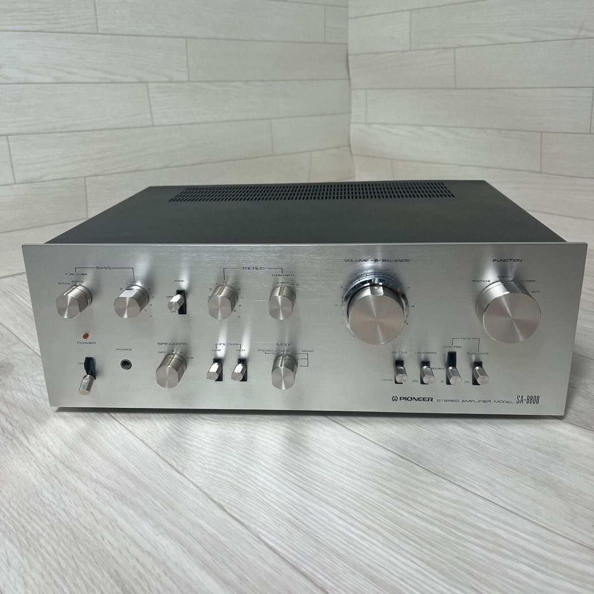 現状品 Pioneer パイオニア ステレオ プリメインアンプ SA-8800 現状品 Pioneer パイオニア ステレオ プリメインアンプ SA-8800