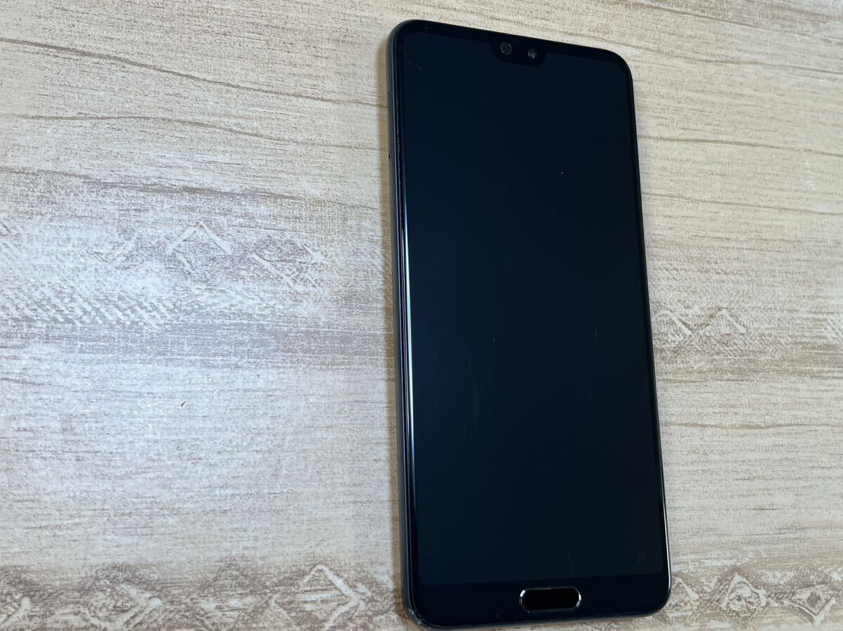 docomo SIMロック解除済み HUAWEI P20 Pro 128GB HW-01K ブラック_画像2