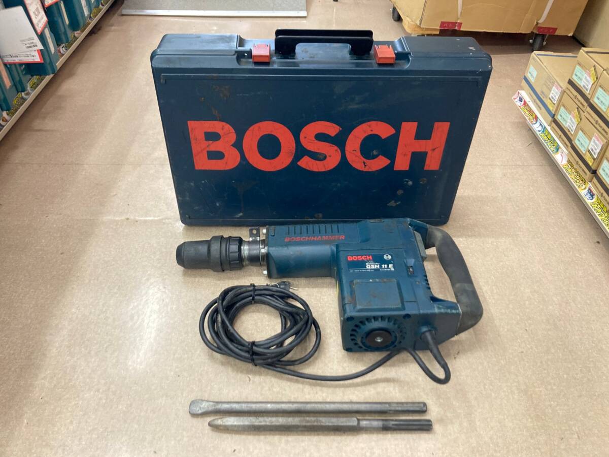 中古品】☆BOSCH(ボッシュ) SDS-max破つりハンマー GSH11E 中古品】☆BOSCH(ボッシュ) SDS-max破つりハンマー GSH11E