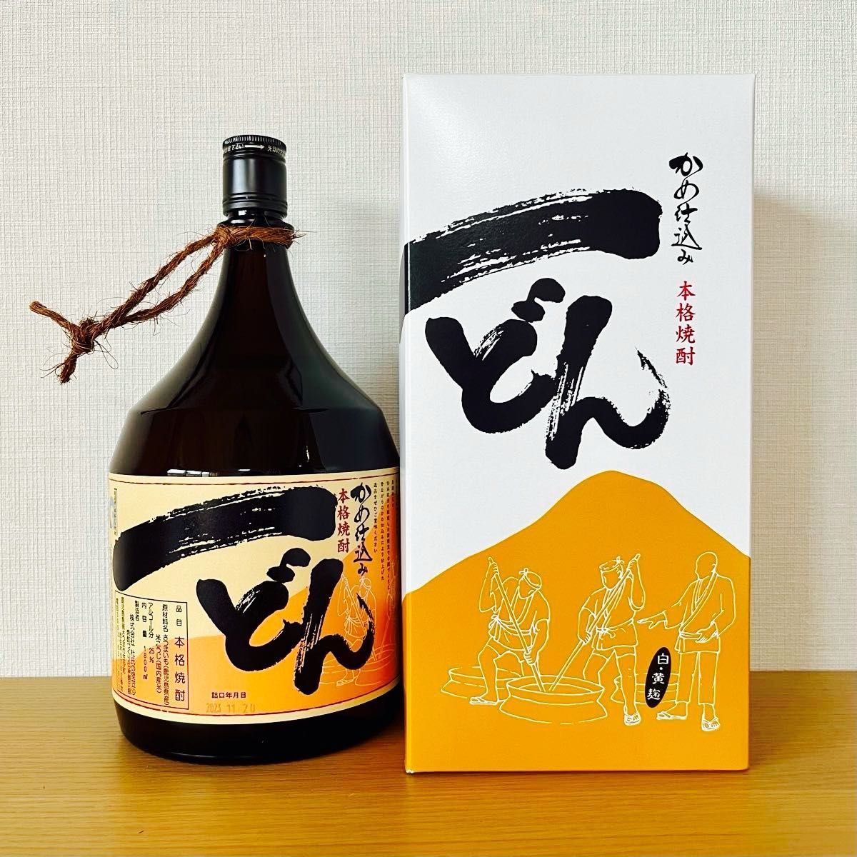 本格焼酎 一どん 杜氏の里笠沙(1 800ml)|Yahoo!フリマ(旧 本格焼酎 一どん 杜氏の里笠沙(1 800ml)|Yahoo!フリマ(旧