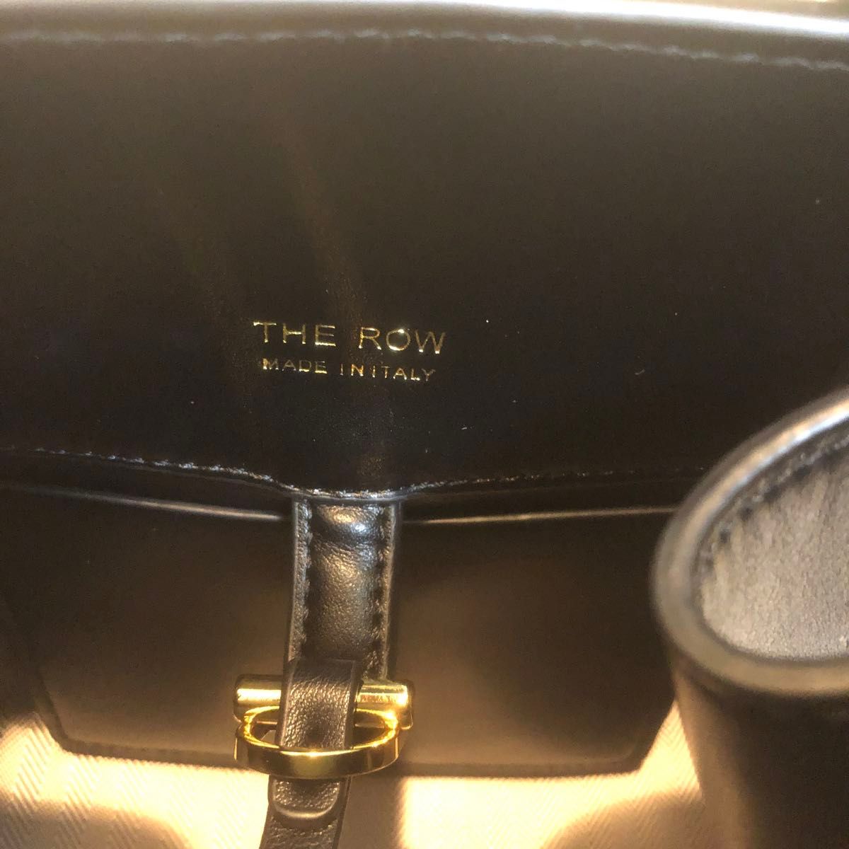 新品】THE ROW Margaux10ザロウマルゴー10 2wayブラック黒 新品】THE ROW Margaux10ザロウマルゴー10 2wayブラック黒