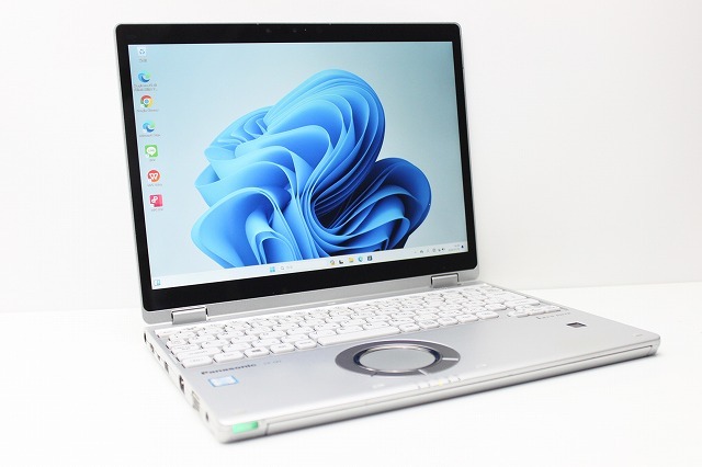  ноутбук Windows11 WPS office установка б/у 2in1PC Panasonic let's Note CF-QV8 no. 8 поколение Core i5 SSD256GB память 8GB сенсорная панель 