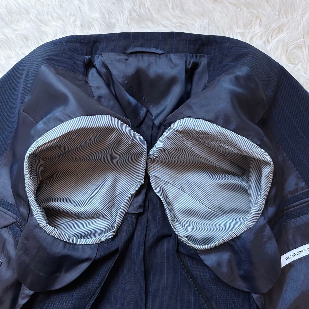 極美品 20周年記念 THE SUIT COMPANY ザスーツカンパニー ダブル 極美品 20周年記念 THE SUIT COMPANY ザスーツカンパニー ダブル