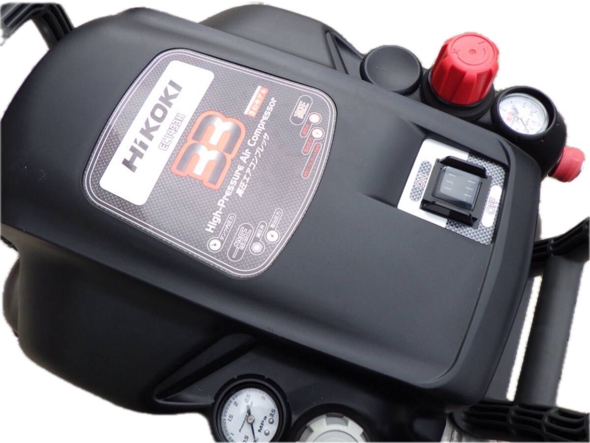 売切り 美品 HiKOKI さわモデル 高圧9Lコンプレッサー EC1433H 売切り 美品 HiKOKI さわモデル 高圧9Lコンプレッサー EC1433H