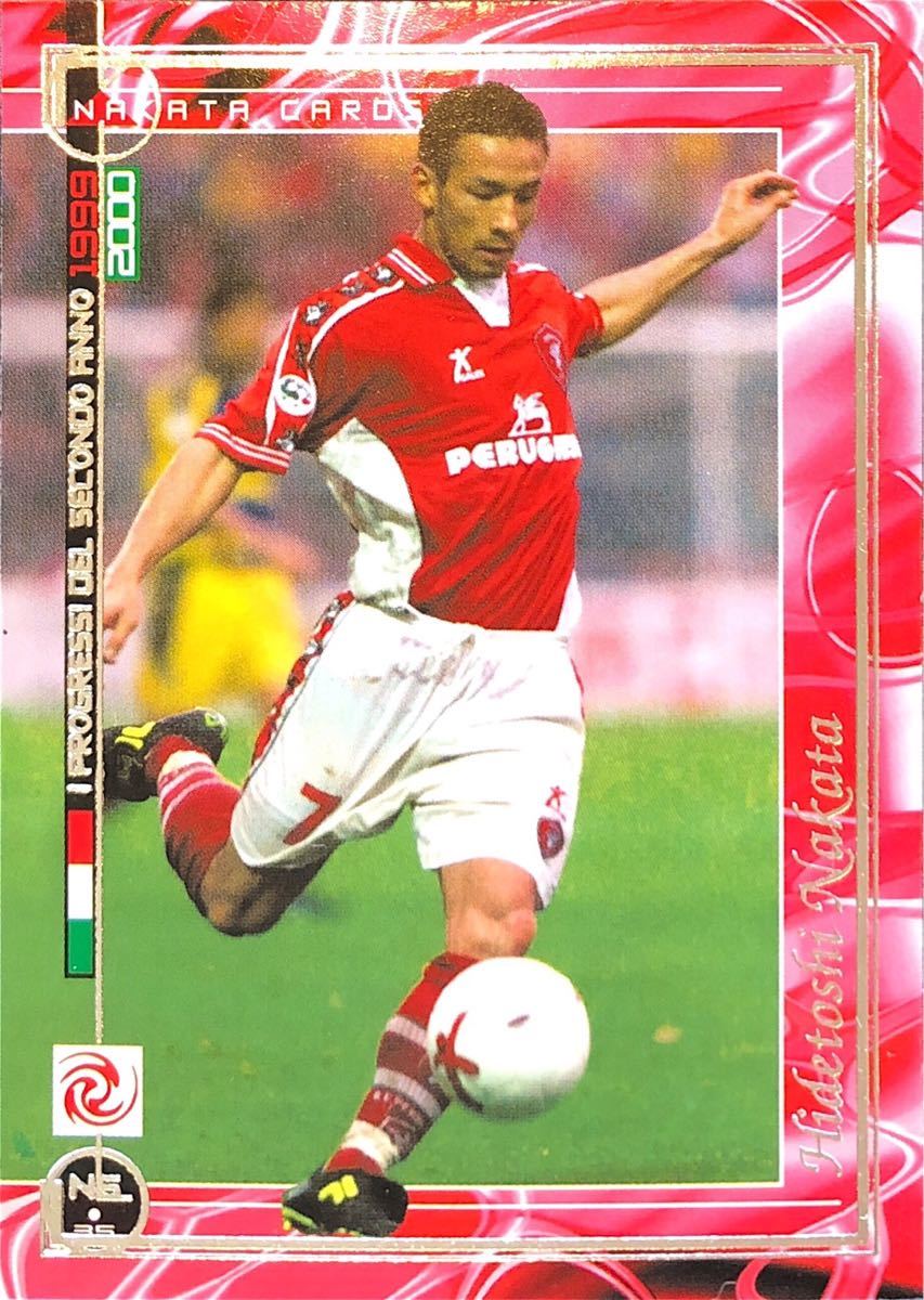 中田英寿！PANINI セリエＡ 1990-2000 NAKATA CARDS☆ペルージャ1999-2000！レア！N6_画像1