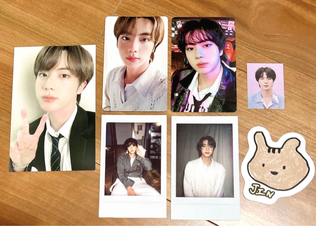 BTS ジン JIN トレカ ミニフォト セット まとめ売り【約220点】 BTS ジン JIN トレカ ミニフォト セット まとめ売り【約220点