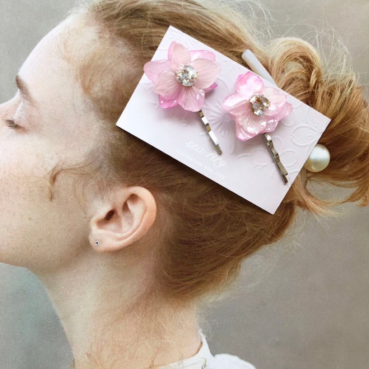 no 1033 限定セット 紫陽花のビジューヘアピン ヘアアクセサリー no 1033 限定セット 紫陽花のビジューヘアピン ヘアアクセサリー