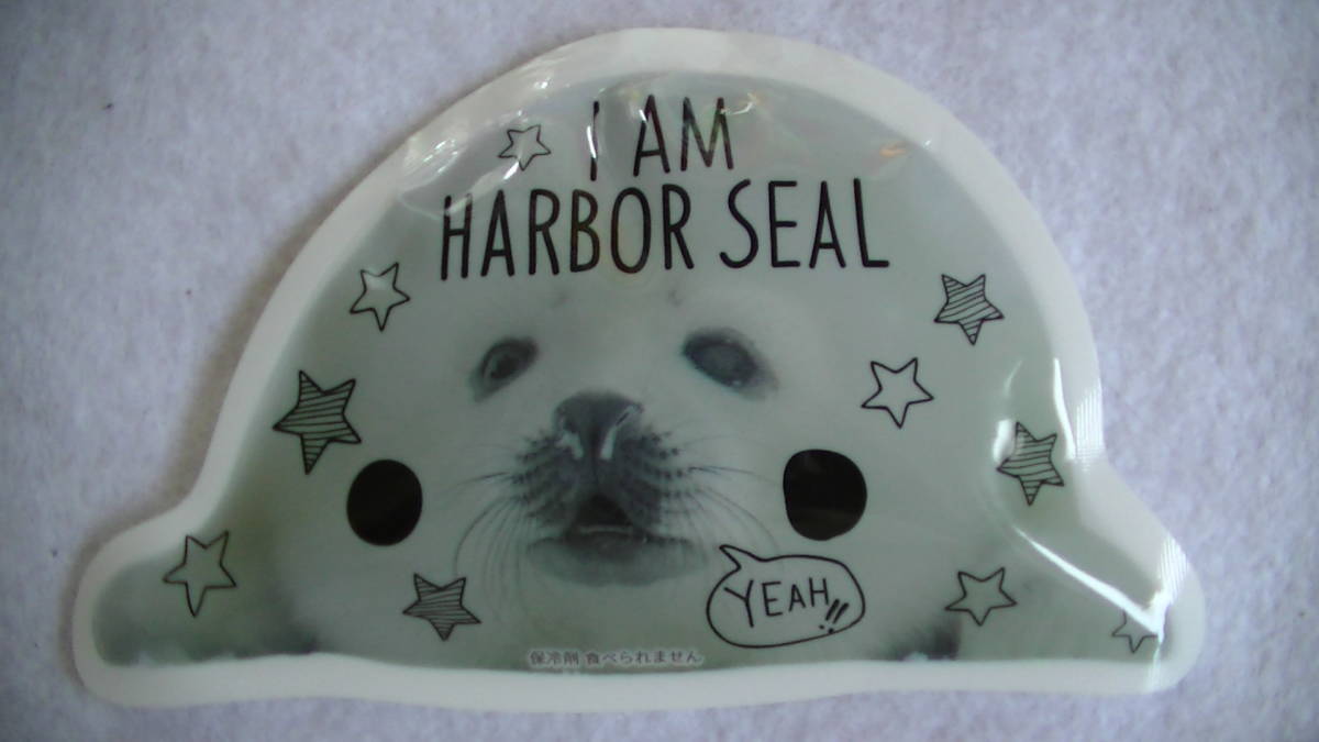I AM HARBOR SEAL　ゴマフアザラシ　保冷剤_画像1