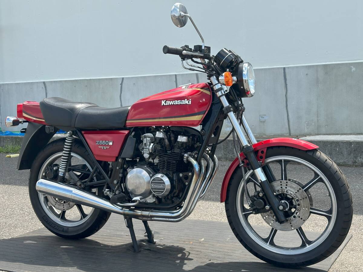 Yahoo!オークション - 超極上Z550FX タイガー 純正カラー 状態 Yahoo!オークション - 超極上Z550FX タイガー 純正カラー 状態