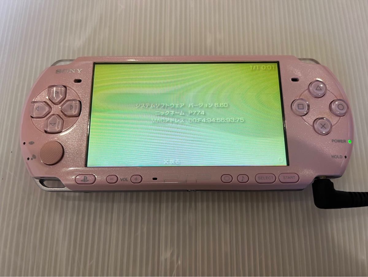外観新品同様 超美品 動作良好 PSP-3000 ブロッサムピンク SONY 外観新品同様 超美品 動作良好 PSP-3000 ブロッサムピンク SONY