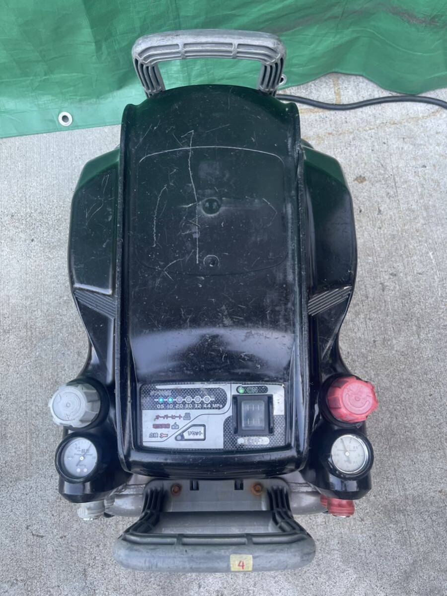 日立工機 EC1445H 高圧エアコンプレッサー (自動停止無し)ジャンク