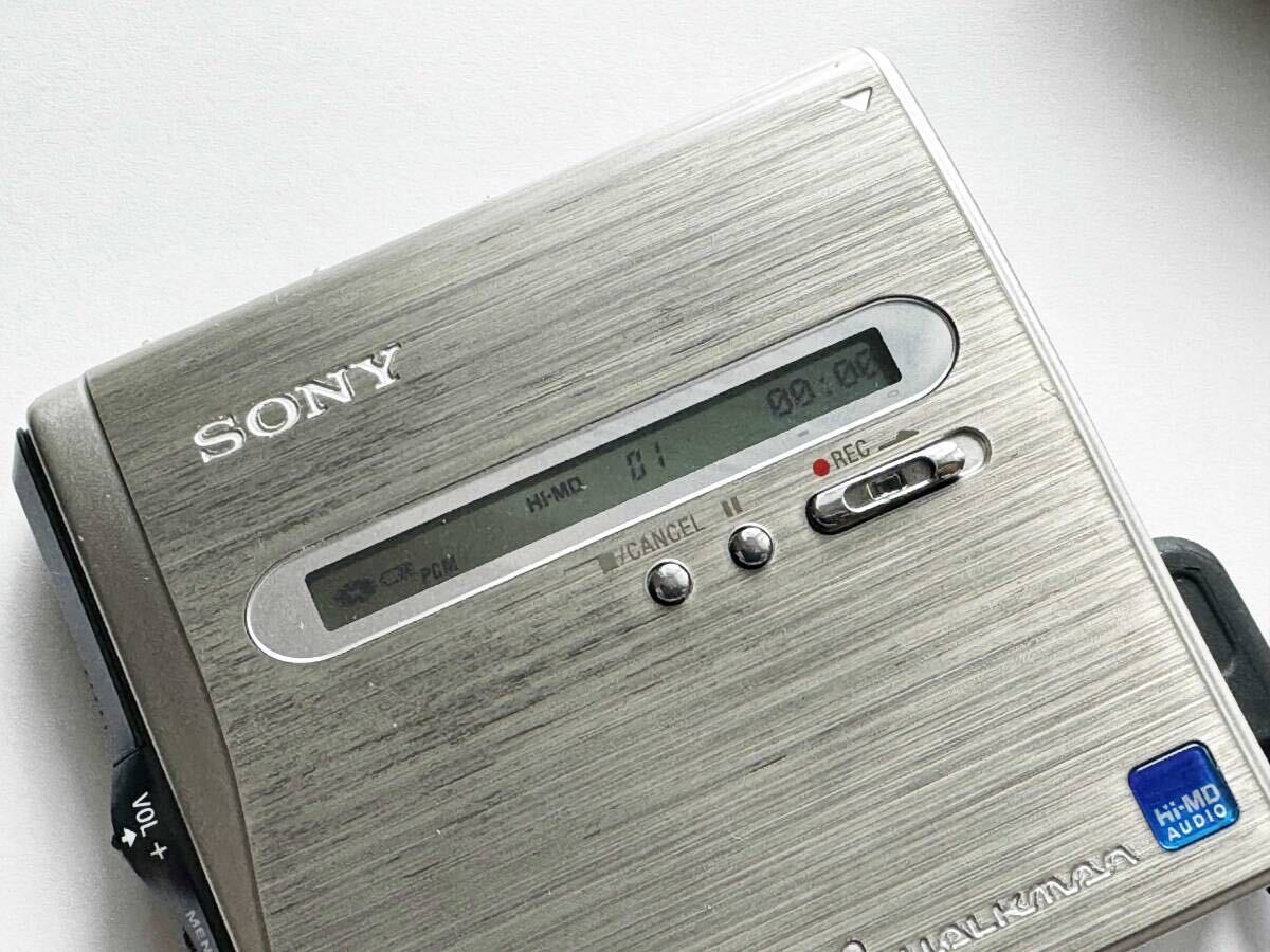 【超希少品】SONY☆HI-MD WALKMAN MZ-NH1(動作確認済み) 中古実用品 SONY HI-MD WALKMAN MZ-NH1 ソニー 再録動作確認済み
