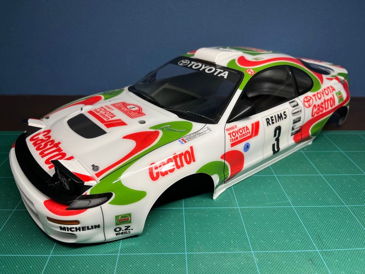 TOYOTA CELICA GT-FOUR RC ラリーカー Castrolカラー ST185 TOYOTA CELICA GT-FOUR RC ラリーカー Castrolカラー ST185