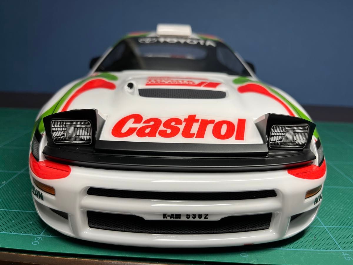 TOYOTA CELICA GT-FOUR RC ラリーカー Castrolカラー ST185 TOYOTA CELICA GT-FOUR RC ラリーカー Castrolカラー ST185