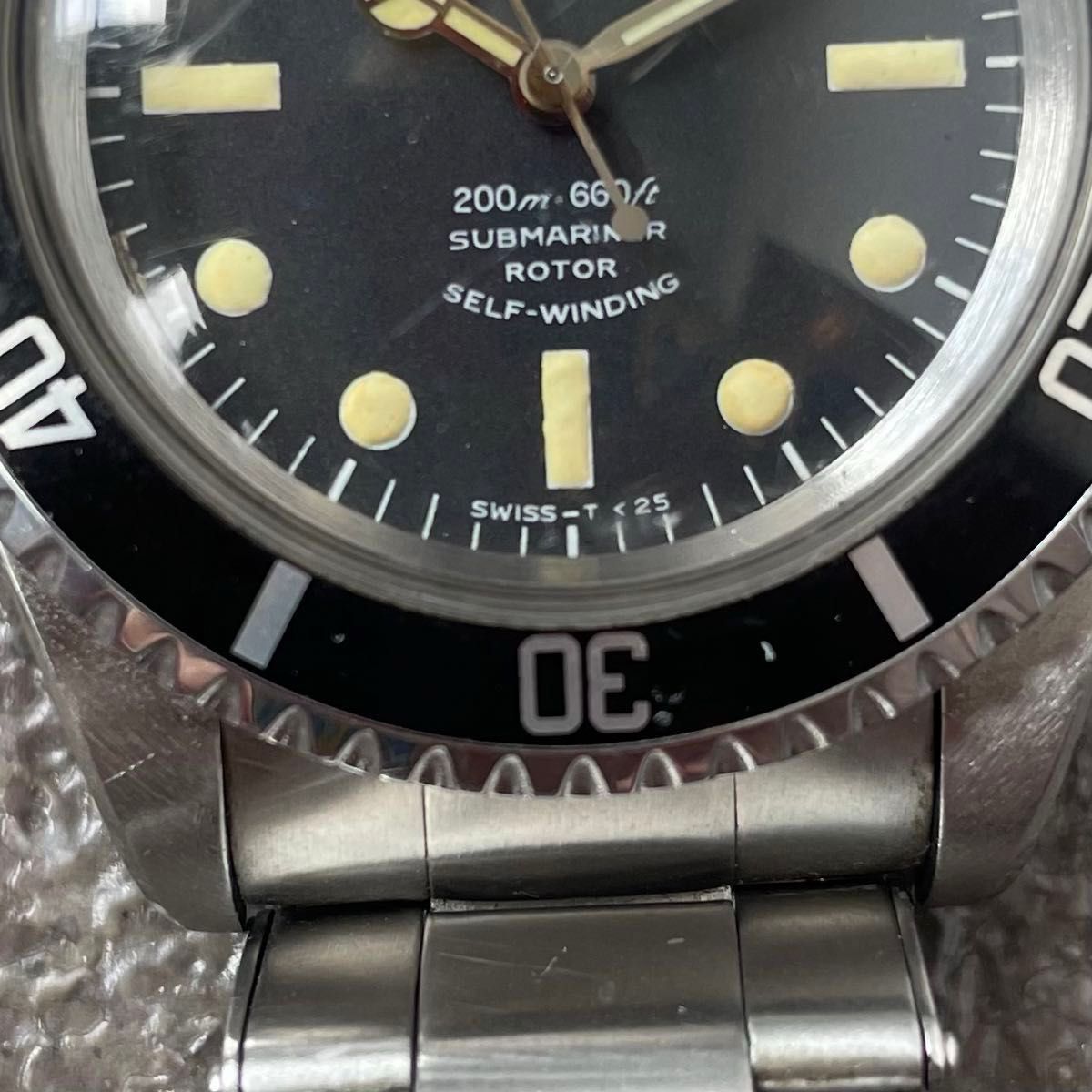 稼働良好】tudor チュードル アンティーク サブマリーナ 小薔薇 稼働良好】tudor チュードル アンティーク サブマリーナ 小薔薇