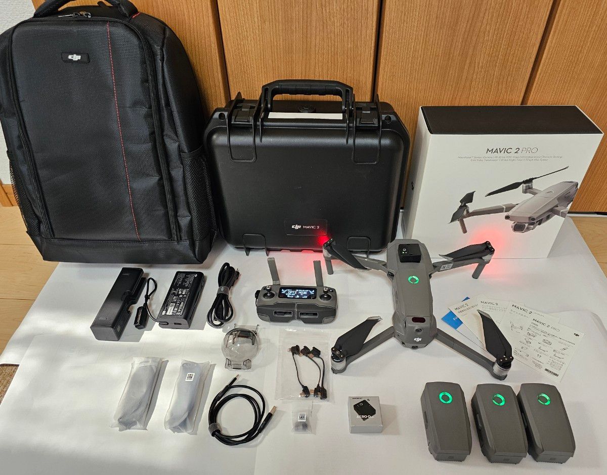 DJI Mavic2 Pro 外付リモートID ケース バック付きセット DJI Mavic2 Pro 外付リモートID ケース バック付きセット