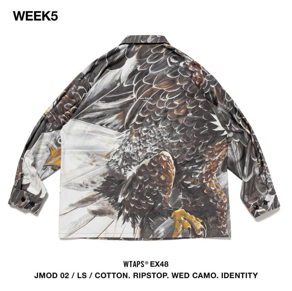 WTAPS JMOD 02 /LS / COTTON RIPSTOP WED CAMO IDENTITY 03 L WTAPS JMOD 02 /LS / COTTON RIPSTOP WED CAMO IDENTITY 03 L