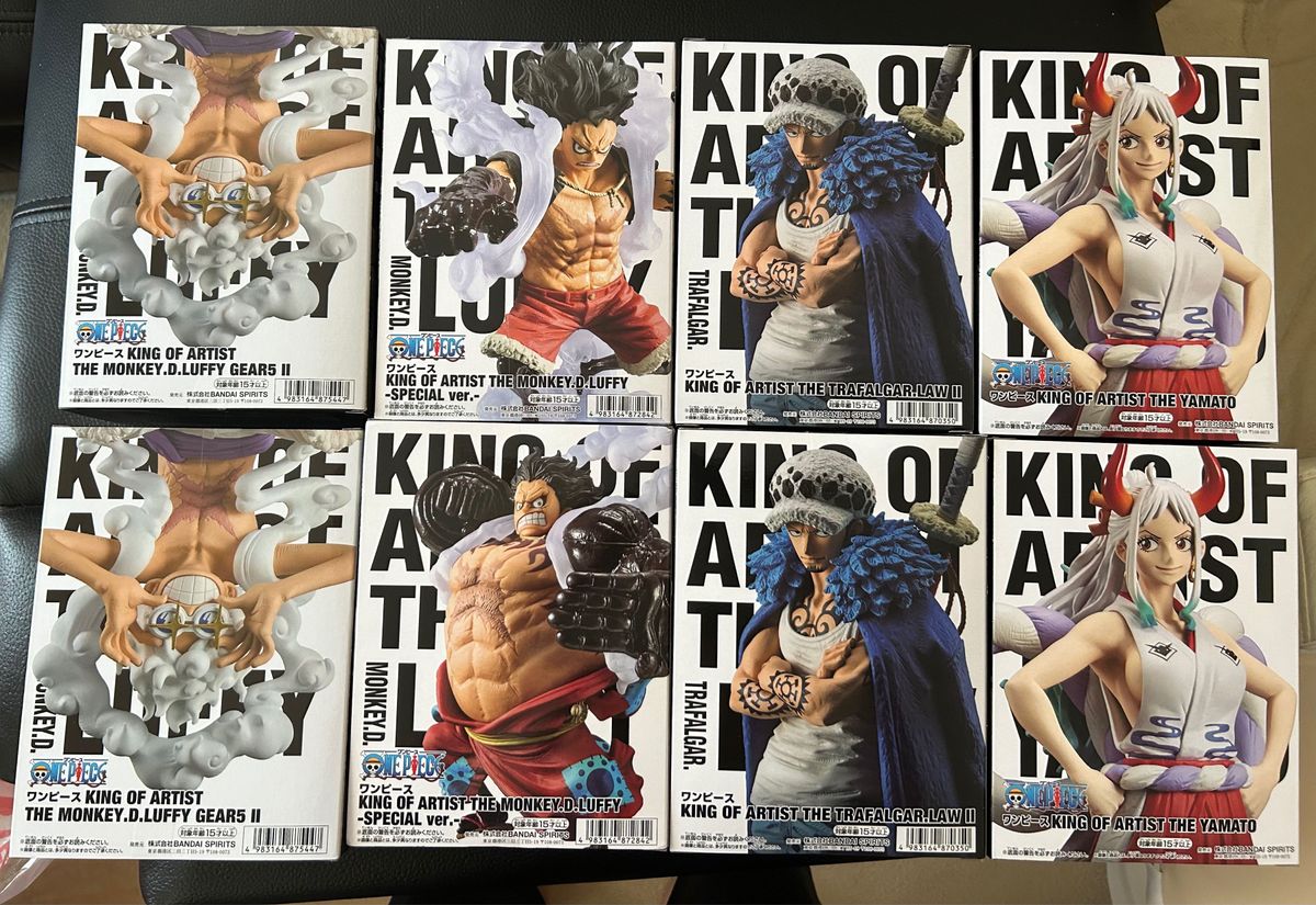 未開封】 ワンピース KING OF ARTIST フィギュアセット|Yahoo 未開封】 ワンピース KING OF ARTIST フィギュアセット|Yahoo
