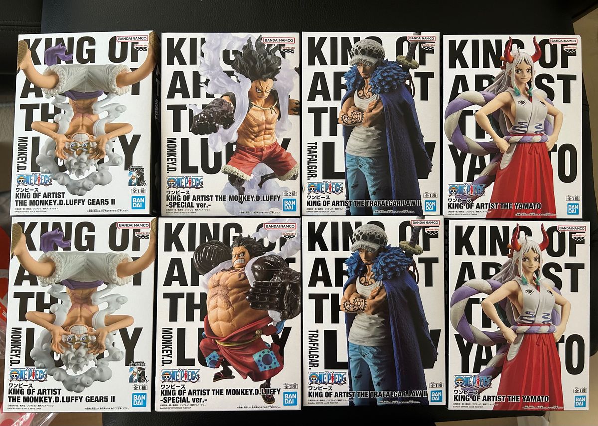 未開封】 ワンピース KING OF ARTIST フィギュアセット|Yahoo 未開封】 ワンピース KING OF ARTIST フィギュアセット|Yahoo