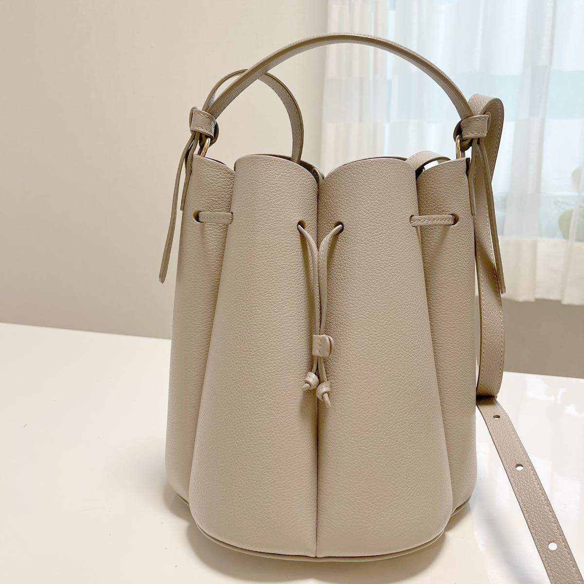 正規品 Polene Numero Huit Nude ポレーヌ POLENE バケツ型 正規品 Polene Numero Huit Nude ポレーヌ POLENE バケツ型