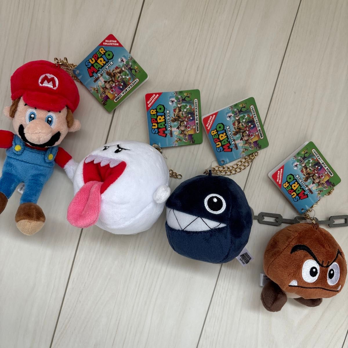 スーパーマリオ ぬいぐるみ マスコット セット キーホルダー スーパーマリオ ぬいぐるみ マスコット セット キーホルダー
