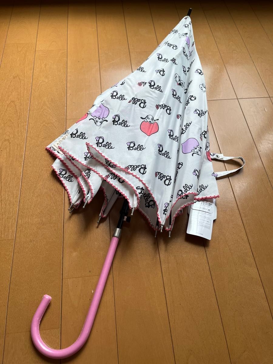 新品未使用 スヌーピー ベルちゃん 傘 ピーナッツ レトロ レア 総柄 新品未使用 スヌーピー ベルちゃん 傘 ピーナッツ レトロ レア