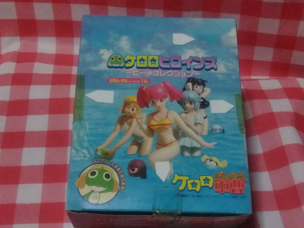  Bandai keroro героиня z пляж коллекция 8 штук входит 1BOX