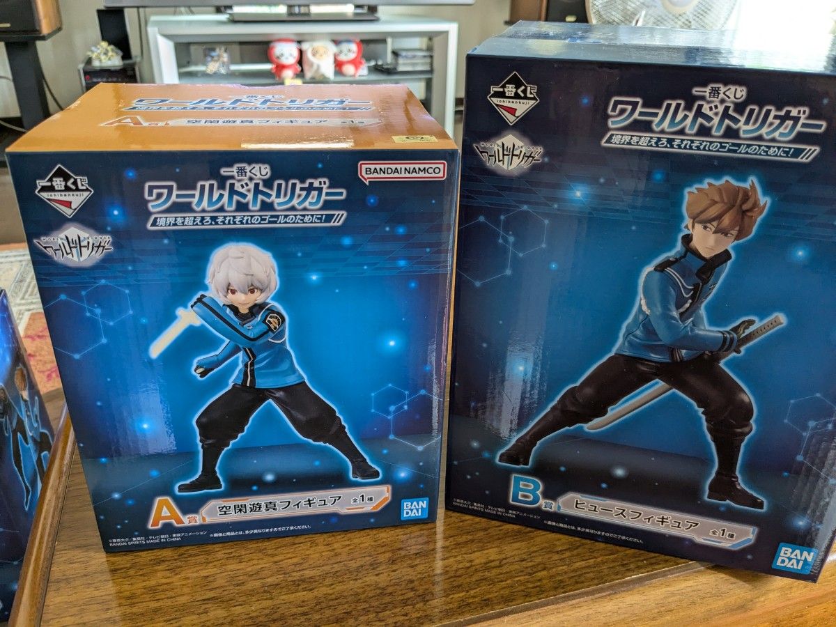 ワールドトリガー 一番くじ フィギュア A賞 B賞 空閑遊真 ワールドトリガー 一番くじ フィギュア A賞 B賞 空閑遊真