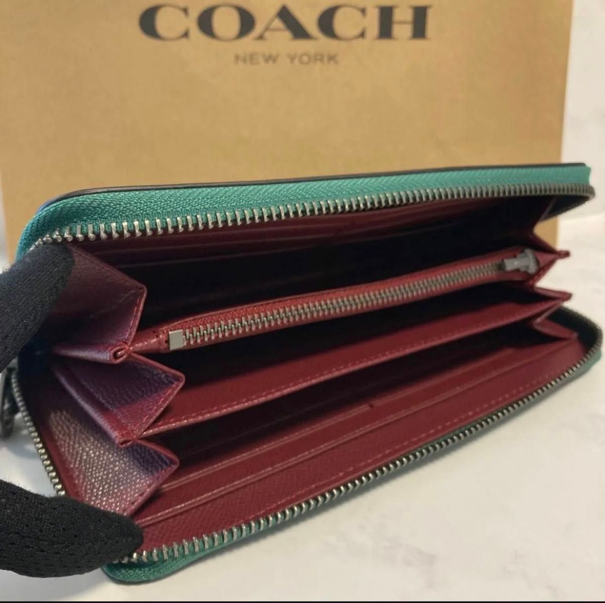 新品 COACH長財布 コーチ 長財布 レディース メンズ シンプル 新品 COACH長財布 コーチ 長財布 レディース メンズ シンプル