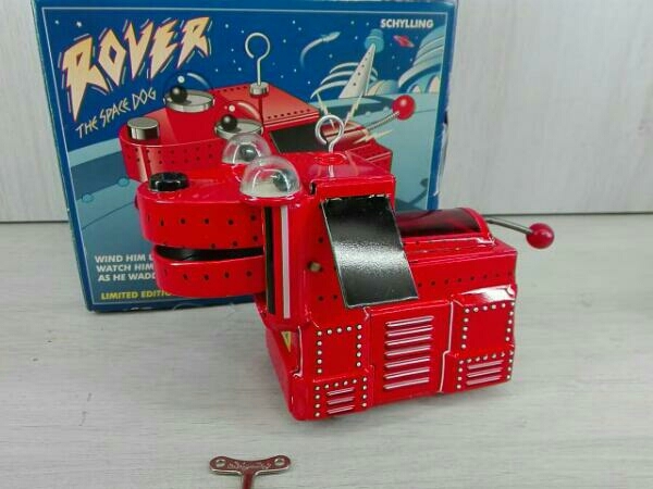 SCHYLLING ROVER THE SPACE DOG LIMITED EDTION 1999 год жестяная пластина. игрушка 