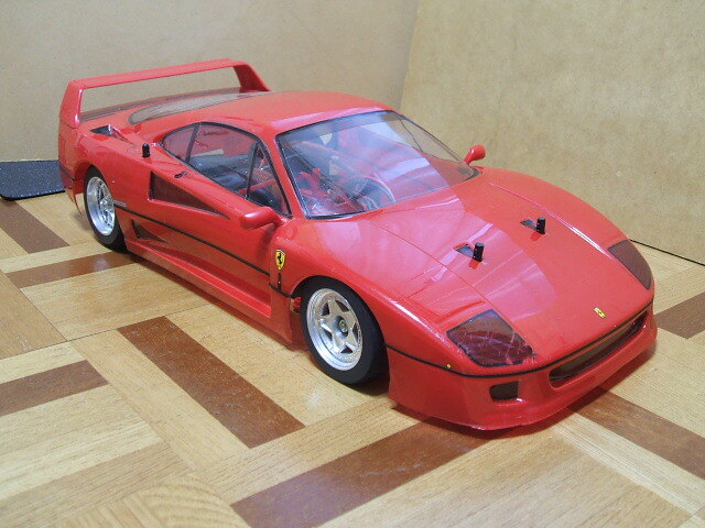Yahoo!オークション - 1/10 フェラーリF40 (Cカーシャーシ) Yahoo!オークション - 1/10 フェラーリF40 (Cカーシャーシ)