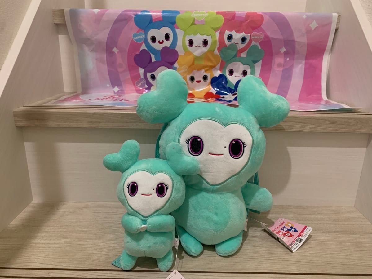 ショッパー付】TWICE LOVELYS ぬいぐるみリュック ハグぐるみ ショッパー付】TWICE LOVELYS ぬいぐるみリュック ハグぐるみ