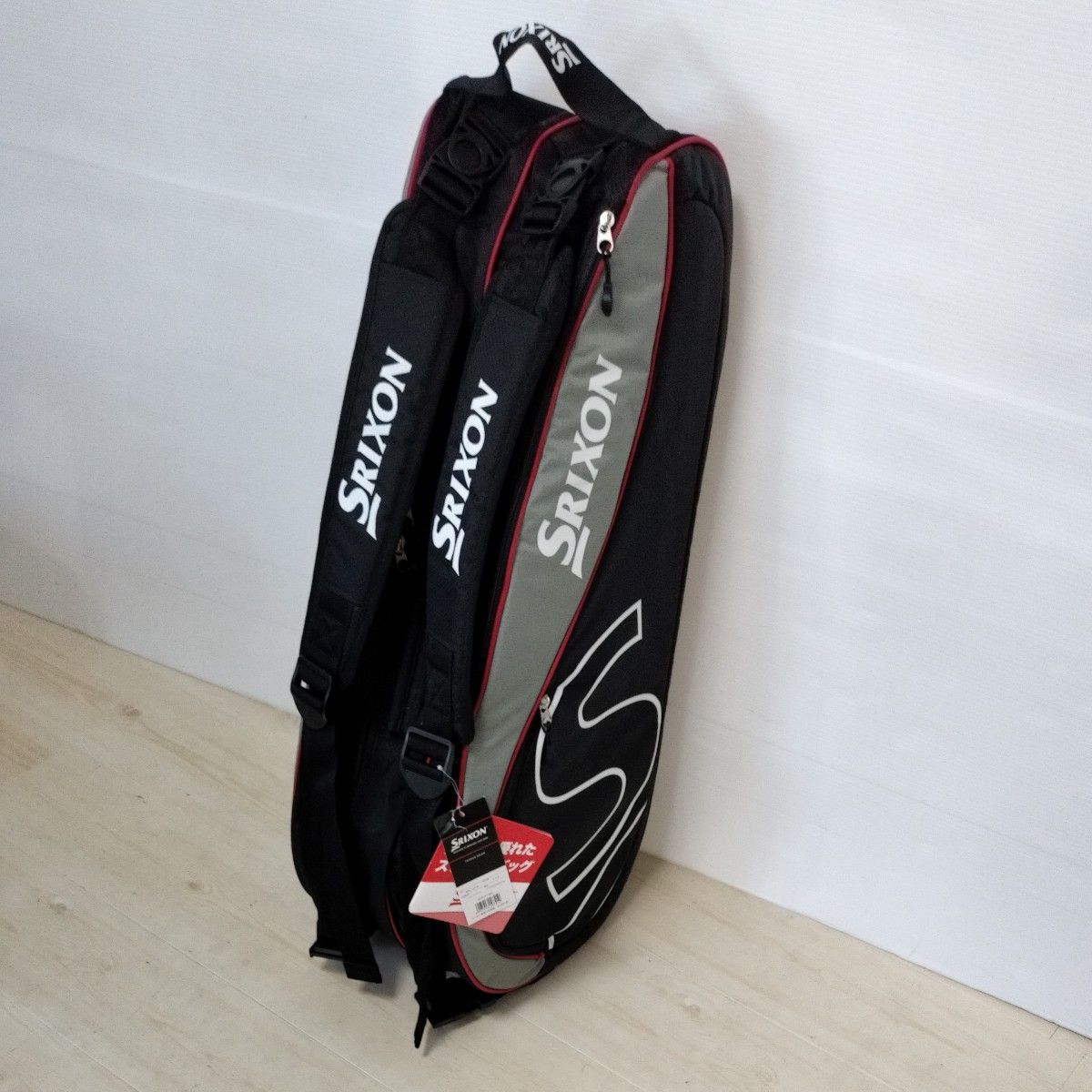 新品未使用 SRIXON 8本収納ラケットバッグ 新品 SRIXON テニス ラケットバッグ 8本 ブラック|Yahoo!フリマ