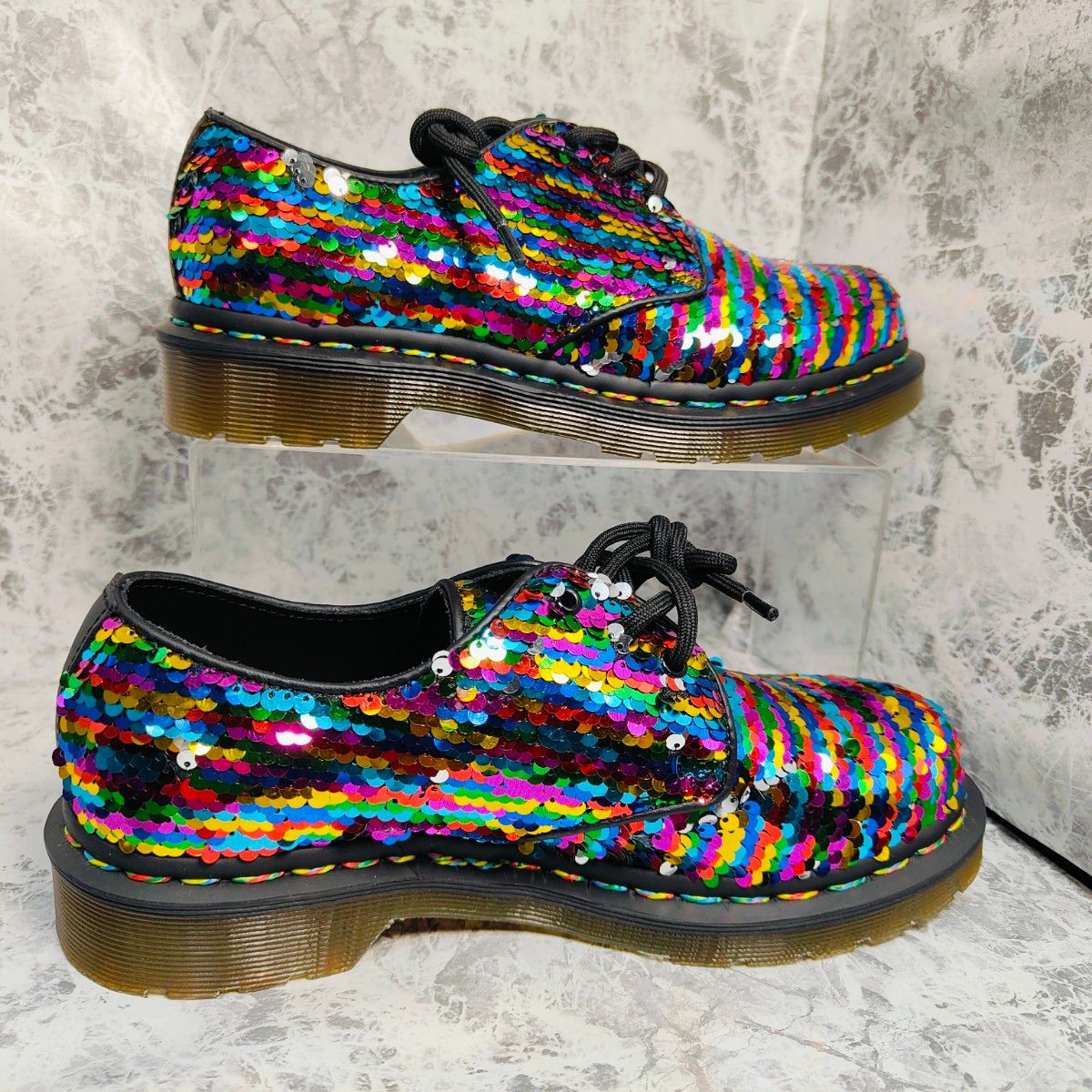 未使用】Dr Martens(UK4)24597 スパンコール 1461 ドクター 未使用】Dr Martens(UK4)24597 スパンコール 1461 ドクター
