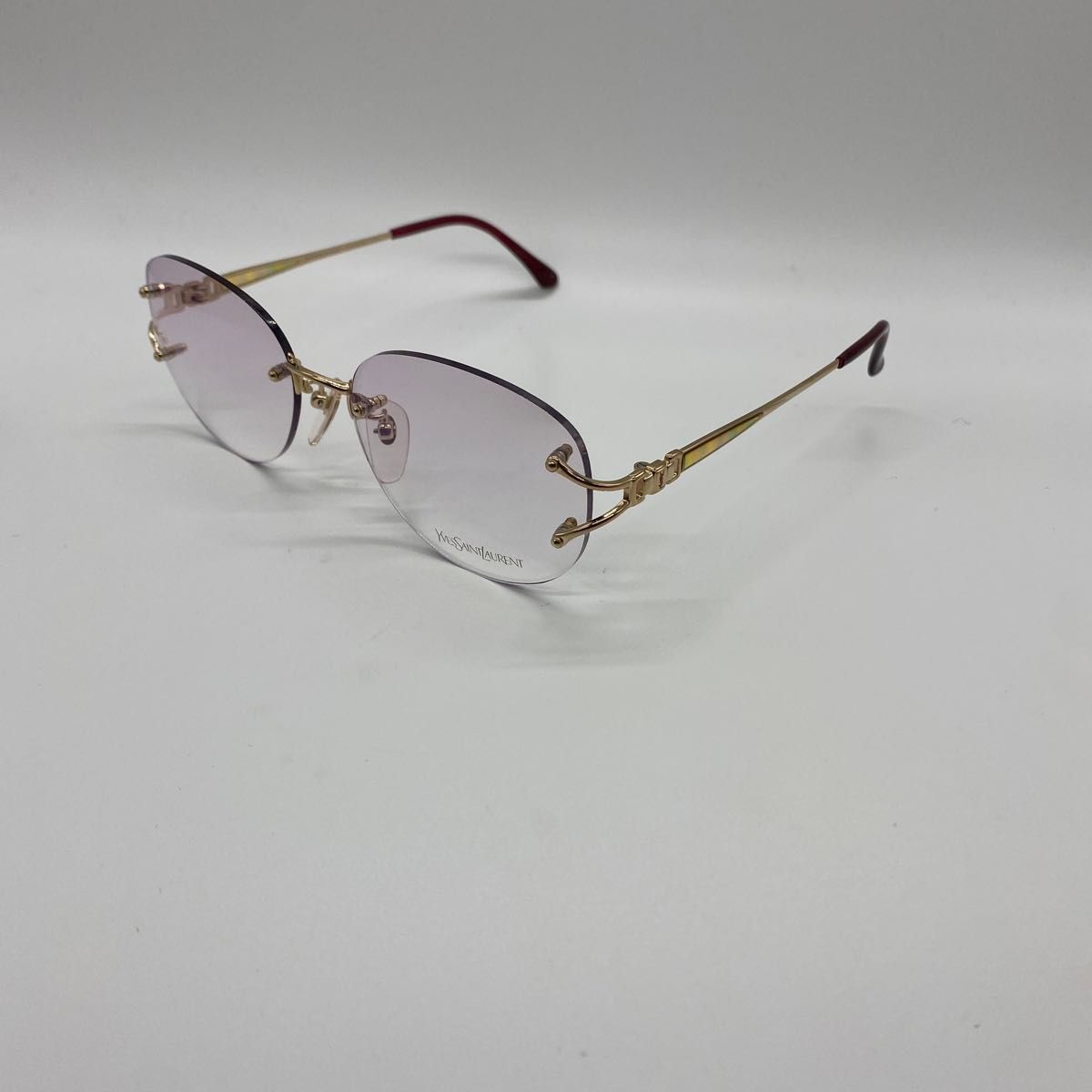 ヴィンテージ YSL イブサンローラン メガネフレーム 30-7656 ヴィンテージ YSL イブサンローラン メガネフレーム 30-7656