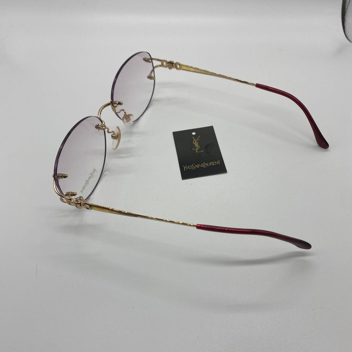 ヴィンテージ YSL イブサンローラン メガネフレーム 30-7656 ヴィンテージ YSL イブサンローラン メガネフレーム 30-7656