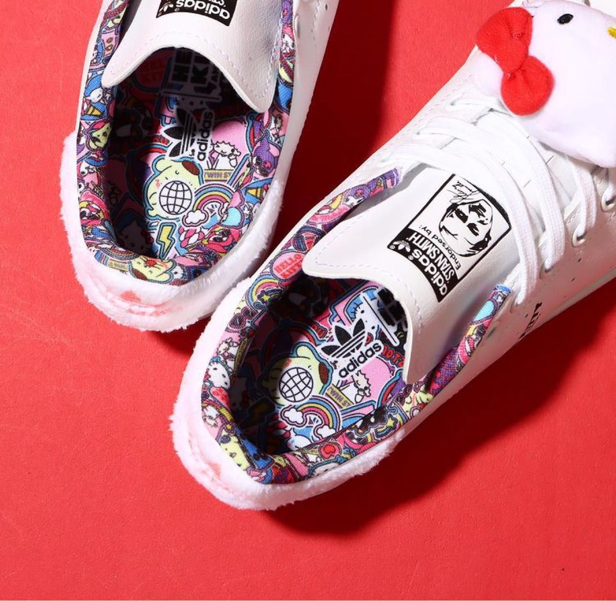 新品24 5cm】adidas STAN SMITH × ハローキティ アディダス 新品24 5cm】adidas STAN SMITH × ハローキティ アディダス