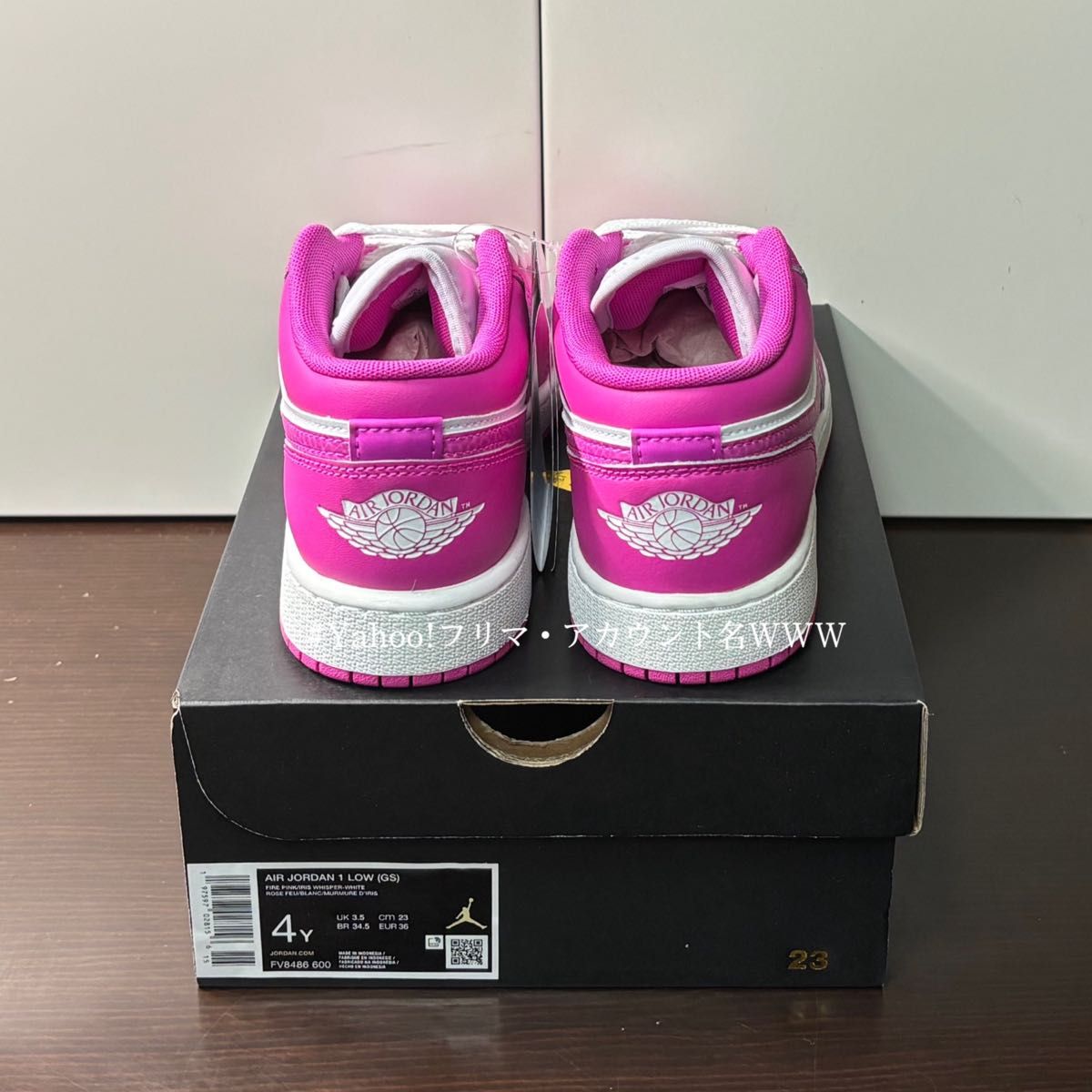 新品23cm】NIKE AIR JORDAN1LOW (GS) エアジョーダン1ピンク 新品23cm】NIKE AIR JORDAN1LOW (GS) エアジョーダン1ピンク