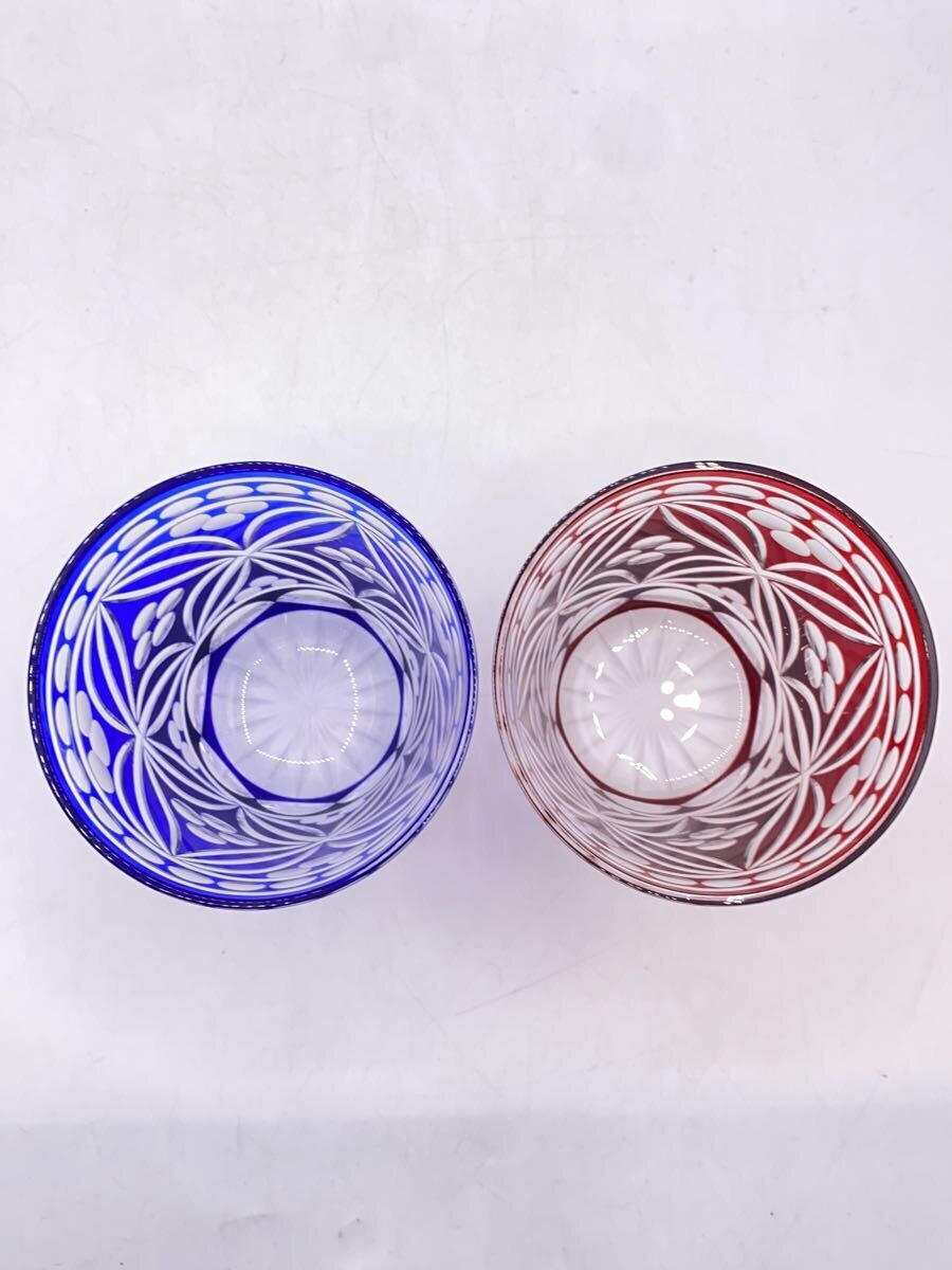 硝子工房 彩鳳◇グラス/M-1480-2N/七宝花菱文様 グラス・デカンタ 硝子工房 彩鳳◇グラス/M-1480-2N/七宝花菱文様 グラス・デカンタ