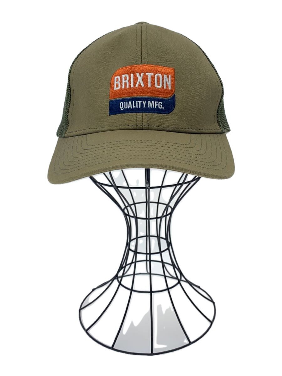 Brixton◆キャップ/-/ゴアテックス/KHK/無地/メンズ