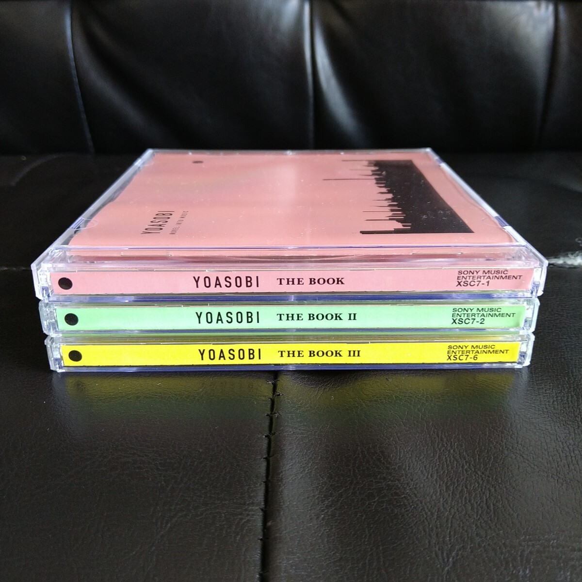 YOASOBI CDアルバム THE BOOKⅠ Ⅱ Ⅲ 3タイトルセット ケース YOASOBI CDアルバム THE BOOKⅠ Ⅱ Ⅲ 3タイトルセット ケース