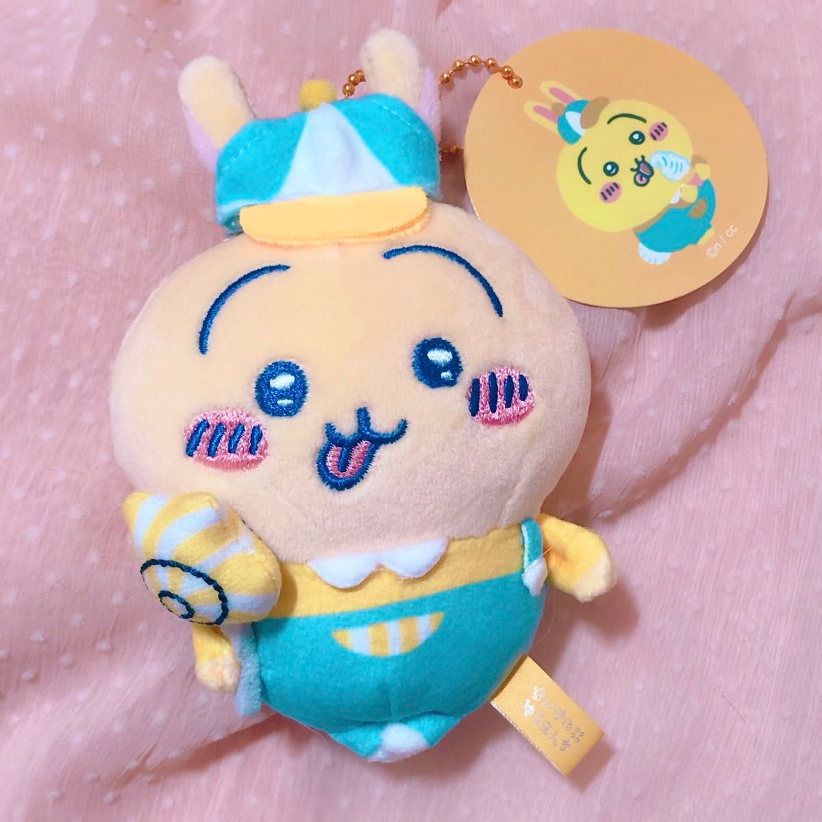 ちいかわ ワクワクゆうえんち ぷちミニマスコット うさぎ タグ ちいかわ ワクワクゆうえんち ぷちミニマスコット うさぎ タグ