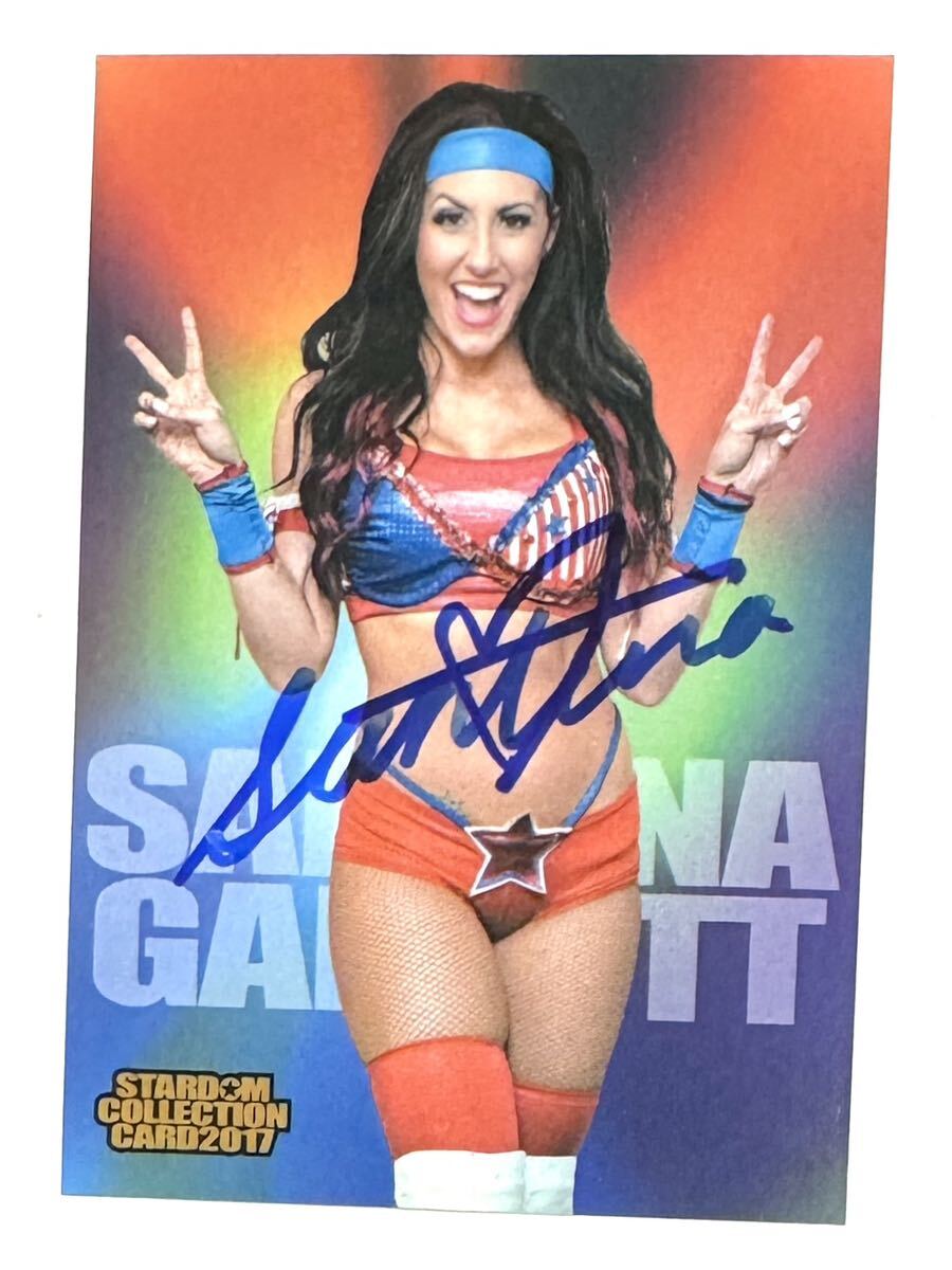 STARDOM ☆ SANTANA GARRETT Autographed Card｜代購幫